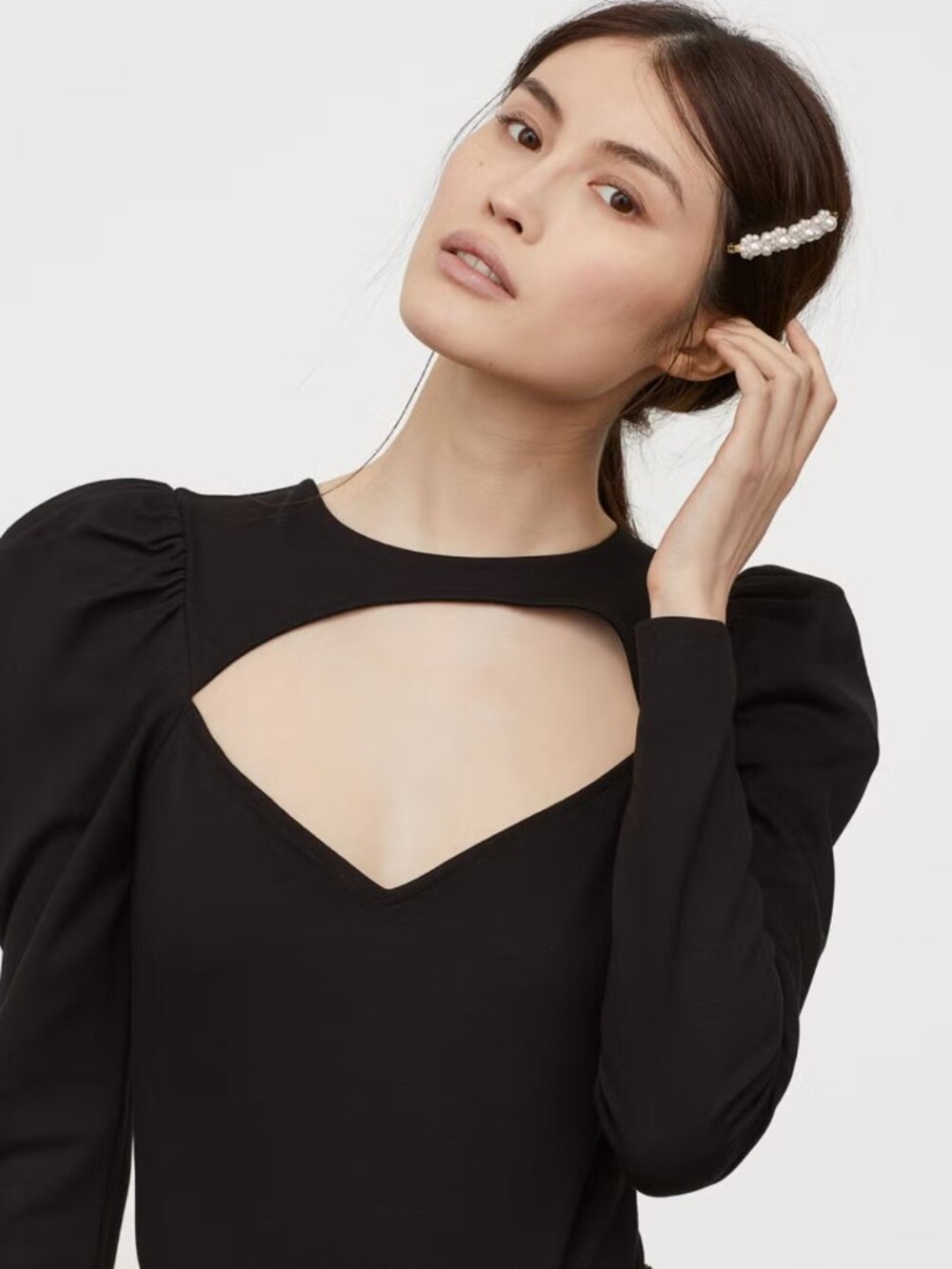 H&M Puff Sleeve Bodysuit